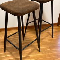 Coppia di Sgabelli in stile vintage/ industriale