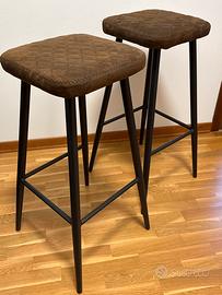 Coppia di Sgabelli in stile vintage/ industriale