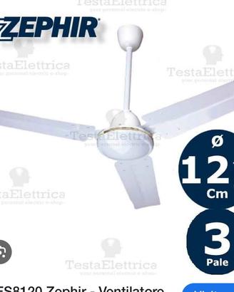 Centilatore da soffitto nuivo mai usato