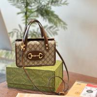 borsa a tracolla con fibbia gucci 1955
