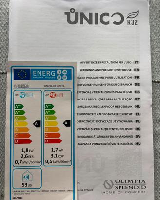 Condizionatore Olimpia Splendid Unico