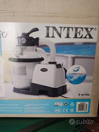Pompa piscina Intex Filtro a Sabbia Krystal Clear
