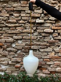 Lampada Vintage Mid-Century – Vetro e Ottone