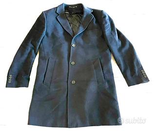 Cappotto uomo blu