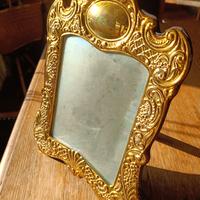 Specchio argento vintage shabby chic