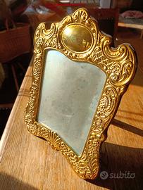 Specchio argento vintage shabby chic