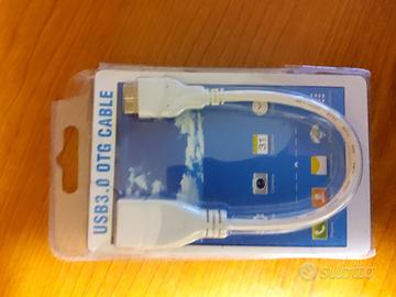 Carica batteria + USB 3.0 otg cable samsung galaxy