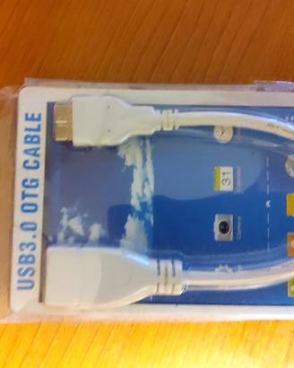 Carica batteria + USB 3.0 otg cable samsung galaxy