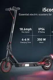 MONOPATTINO 350/500W CON APP 36V 10A RUOTE PIENE G