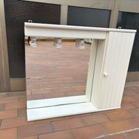 Specchiera bagno con mobiletto