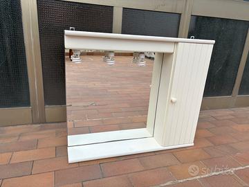 Specchiera bagno con mobiletto