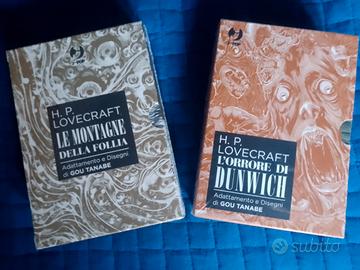 Lotto 2 Cofanetti manga Lovecraft nuovi 