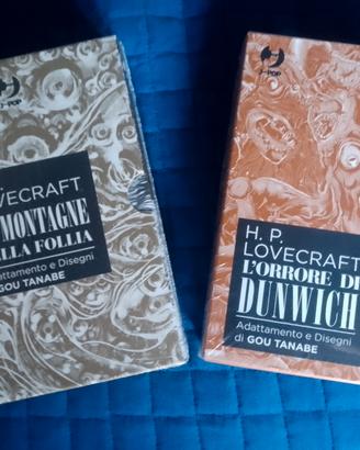 Lotto 2 Cofanetti manga Lovecraft nuovi 