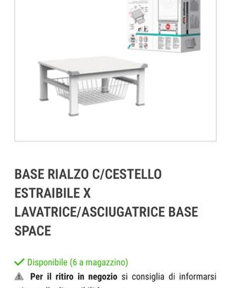 Base lavatrice