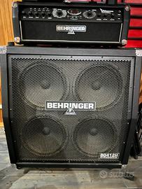 Ampli testta e cassa beheringer