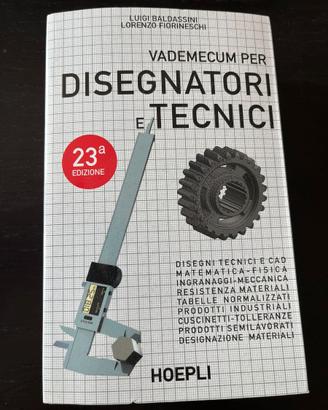 Vedemecum per disegnatori - Baldassini 23a ed.