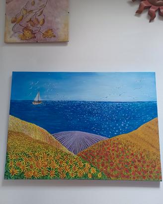 Quadro mare "riflessi marini"