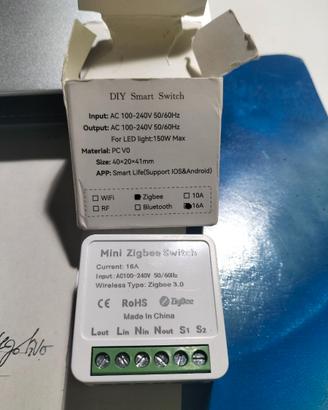 Mini Zigbee Switch   Tuya