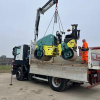 Iveco stralis con gru e ribaltabile