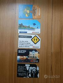 Carte Telecom primi anni '90