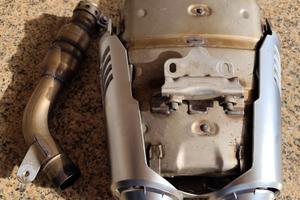 Scarico originale Yamaha Fz6