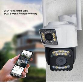 Telecamera WI-FI Doppia Lente 