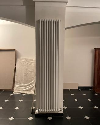 Radiatore tubolarr verticale - 9 elenenti Bianco