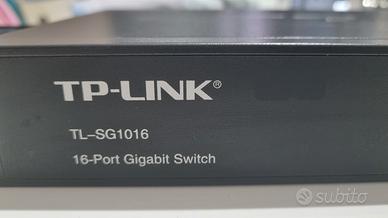switch 16 porte tp-link modello tl-sg 1016 