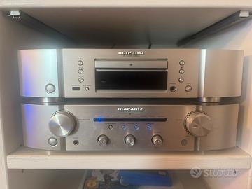 MARANTZ AMPLIFICATORE E CD PLAYER SILVER