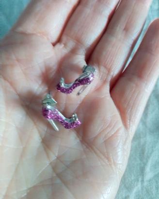 orecchini scarpe tacchi alti 