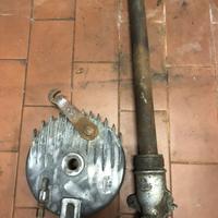 Stelo e piatto ganasce ruota moto Mondial epoca