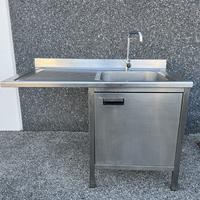 Lavello acciaio inox 1 buca