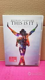 DVD Musicale Michael Jackson's  THIS IS IT 