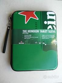 Heineken custodia rigida x tablet 10 pollici-nuova