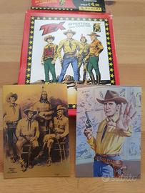 2 card Limited Edition Panini Tex Willer 75°