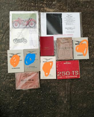 moto guzzi Libretti vari vintage 