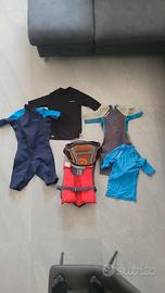 Attrezzatura windsurf/kitesurf per bambino