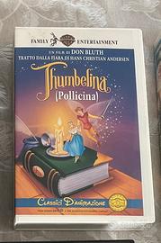 VHS originale Pollicina (Thumbelina) anni 90