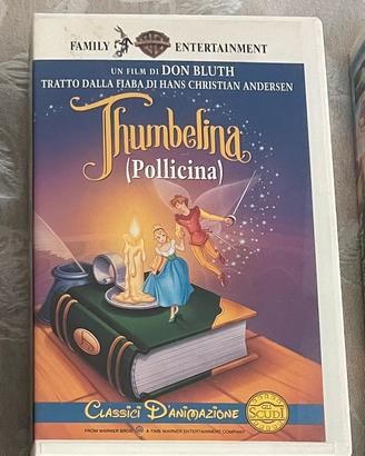 VHS originale Pollicina (Thumbelina) anni 90