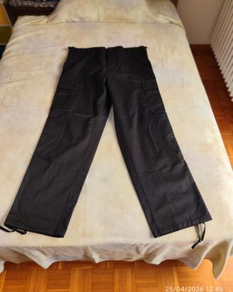 Pantalone BDU nero Miltec Tg XL