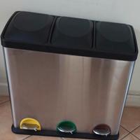 Bidone immondizia con pedali