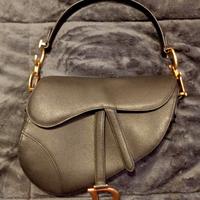 Borsa Saddle Christian Dior Nera