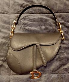 Borsa Saddle Christian Dior Nera