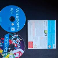 Wii sports e just dance 3 per wii