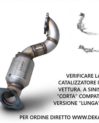 DOWNPIPE INOX 200 CELLE GOLF SCIROCCO A3 122 125CV
