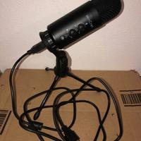 WinCret Microfono per PC Gaming, Microfono USB