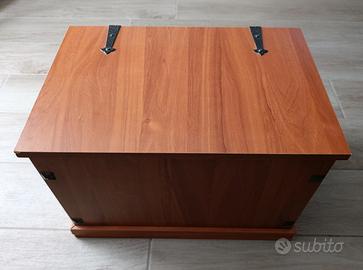 Cassapanca legno 53x36x35 cm
