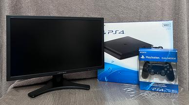 PS4 SLIM 500GB+Monitor