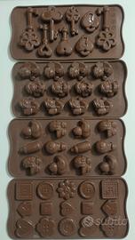 stampi in silicone per dolci, gessetti