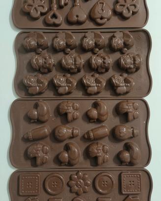 stampi in silicone per dolci, gessetti